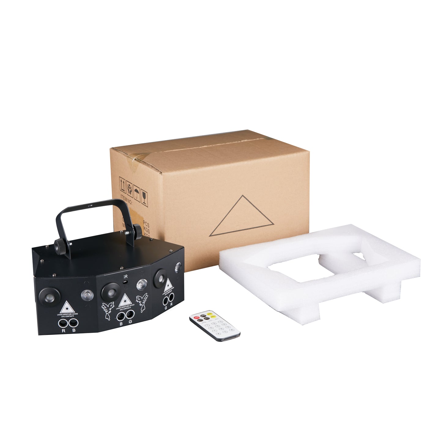 12 eyes Fan-Shaped Laser rain Dye Laser Light