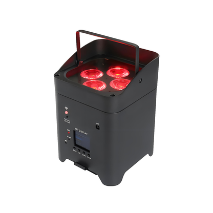Par led battery 4x10W RGBWA UV