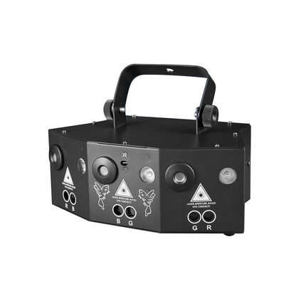 12 eyes Fan-Shaped Laser rain Dye Laser Light