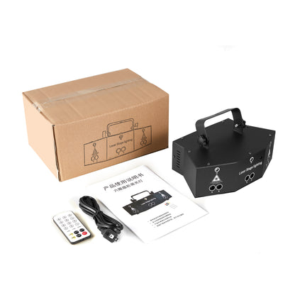 Mini Nine-Eyed  Fan-Shaped Laser Light