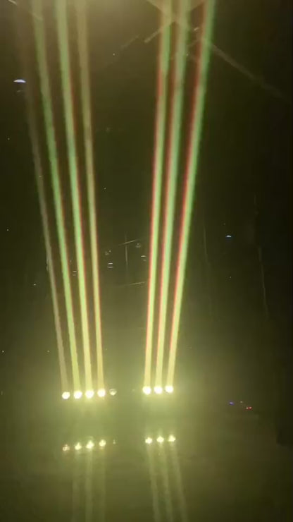 Moving strip beam led 10x40W 4 in 1
