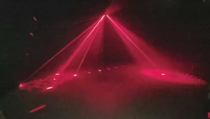 Mini Nine-Eyed  Fan-Shaped Laser Light